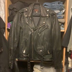 Leather jacket